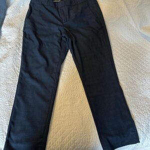 Women’s Banana Republic Blue and Black Plaid Trousers - Size 4